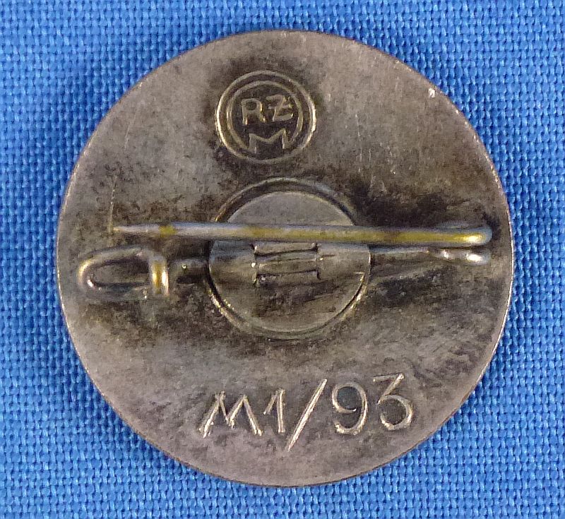NSDAP Membership Badge RZM M1/93 (Gotllieb Friedrick Keck & Sohn) - Image 2