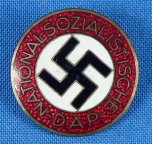 NSDAP Membership Badge RZM M1/101 (Gustav Brehmer)