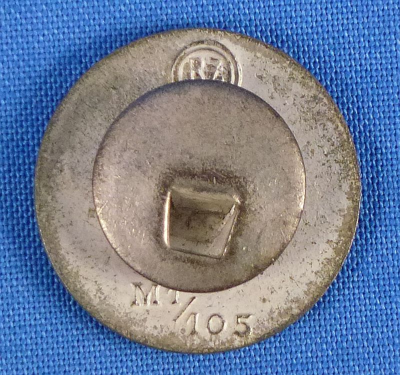 NSDAP Membership Buttonhole Badge RZM M1/105 (Hermann Aurich) - Image 2