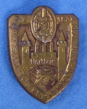 1936 NSKOV  Frontsoldaten- und Kriegsopfer-Ehrentag (Frontline Soldiers and War Victims Day) Tinnie