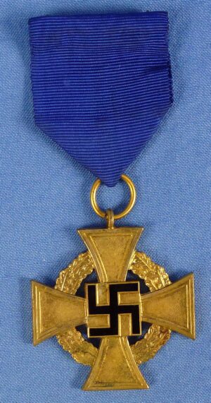 Third Reich First Class 40 Year Faithful Service Cross