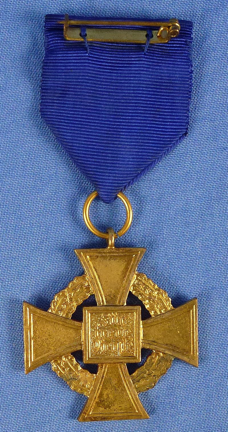 Third Reich First Class 40 Year Faithful Service Cross - Image 2