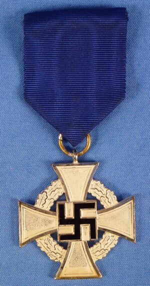 Third Reich Second Class 25 Year Faithful Service Cross