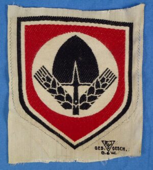 RAD Labor Service Sports Shirt Insignia