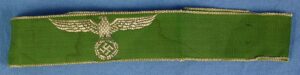 Third Reich Customs Service Cuff Title