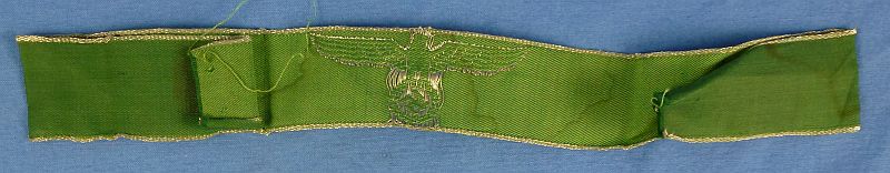 Third Reich Customs Service Cuff Title - Image 2