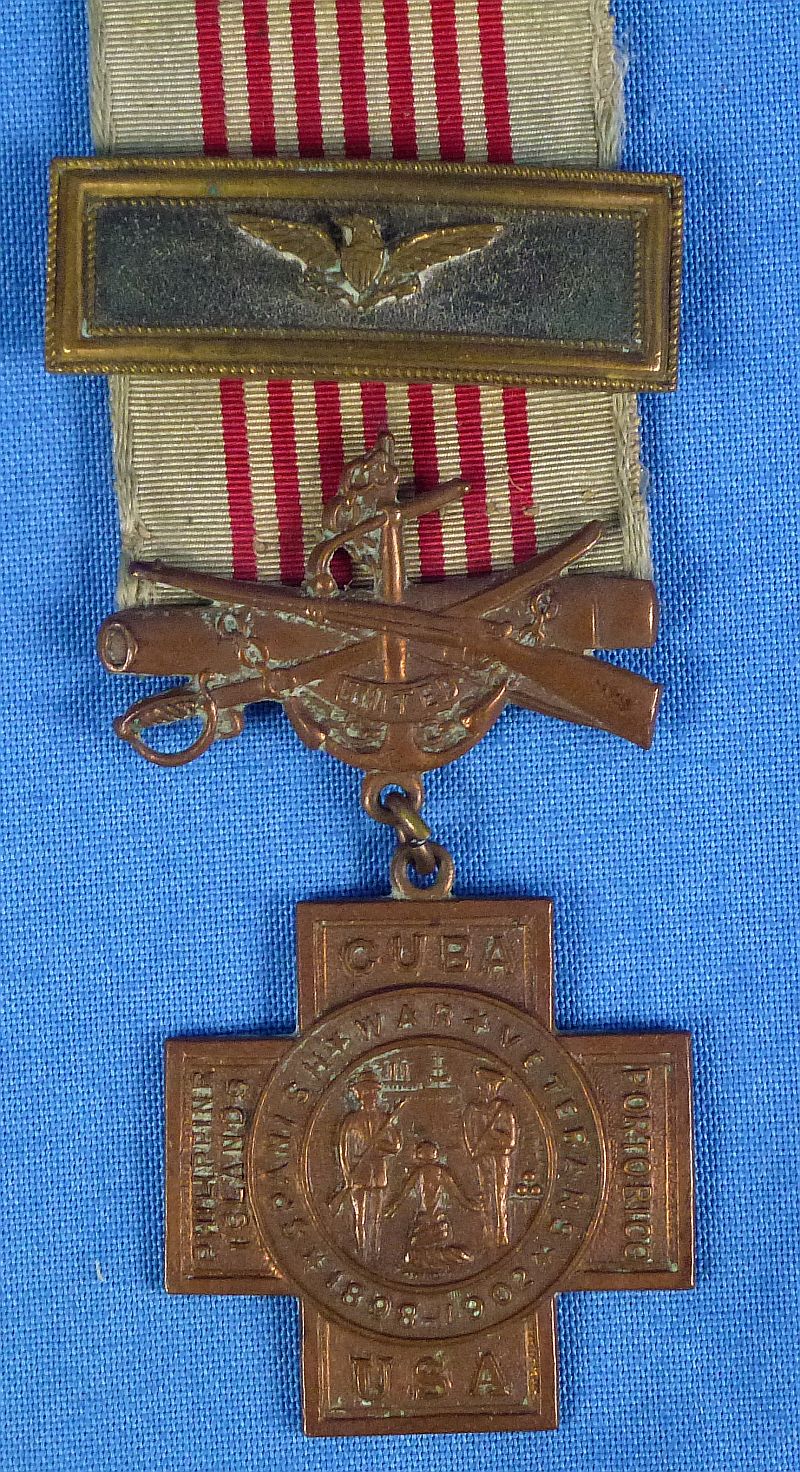 Identified Spanish American War Campaign and Veteran Medals Group - Image 4