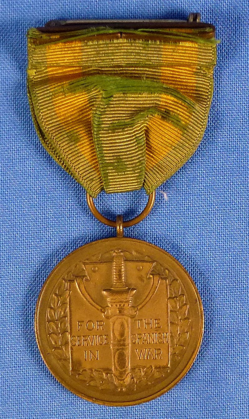 Identified Spanish American War Campaign and Veteran Medals Group - Image 7