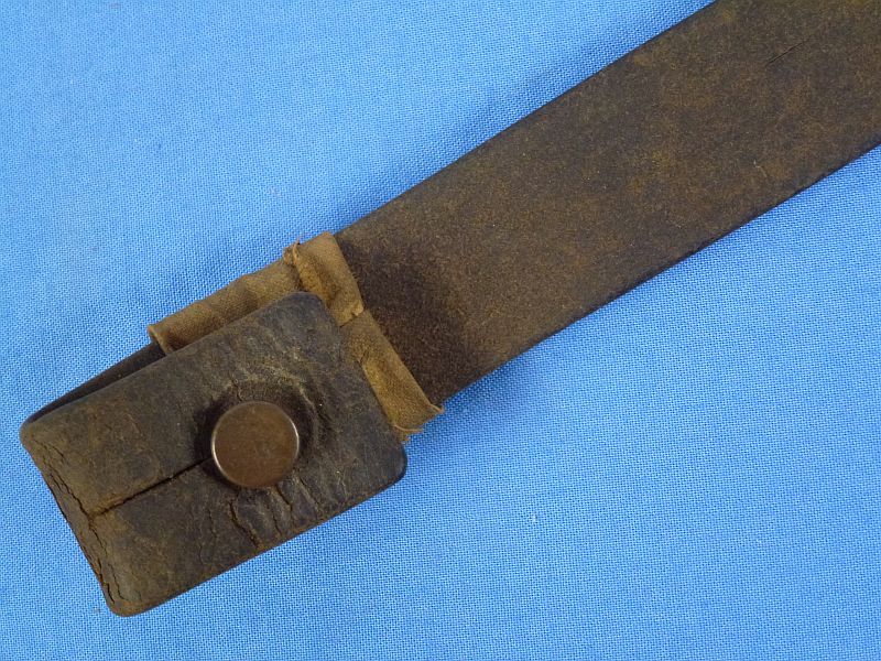 WWII Japanese Army Type 99 Leather Rifle Sling - Image 4