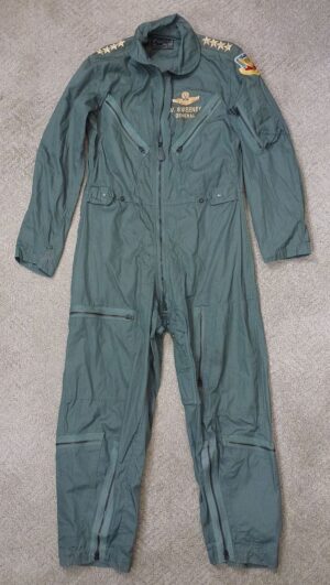 The K-2B Flight Suit of U.S. Air Force 4 Star General Walter C. Sweeney, Jr., a WWII DSC Recipient