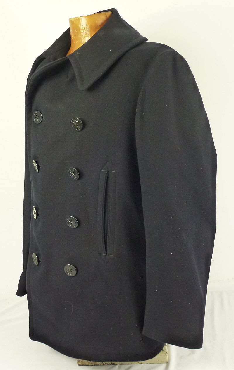 Named WWII Peacoat and Jumper with Extensive Chinese Embroidery of a Crewman of the U.S.S. Nashville - “Yangtze Patrol” - Image 3