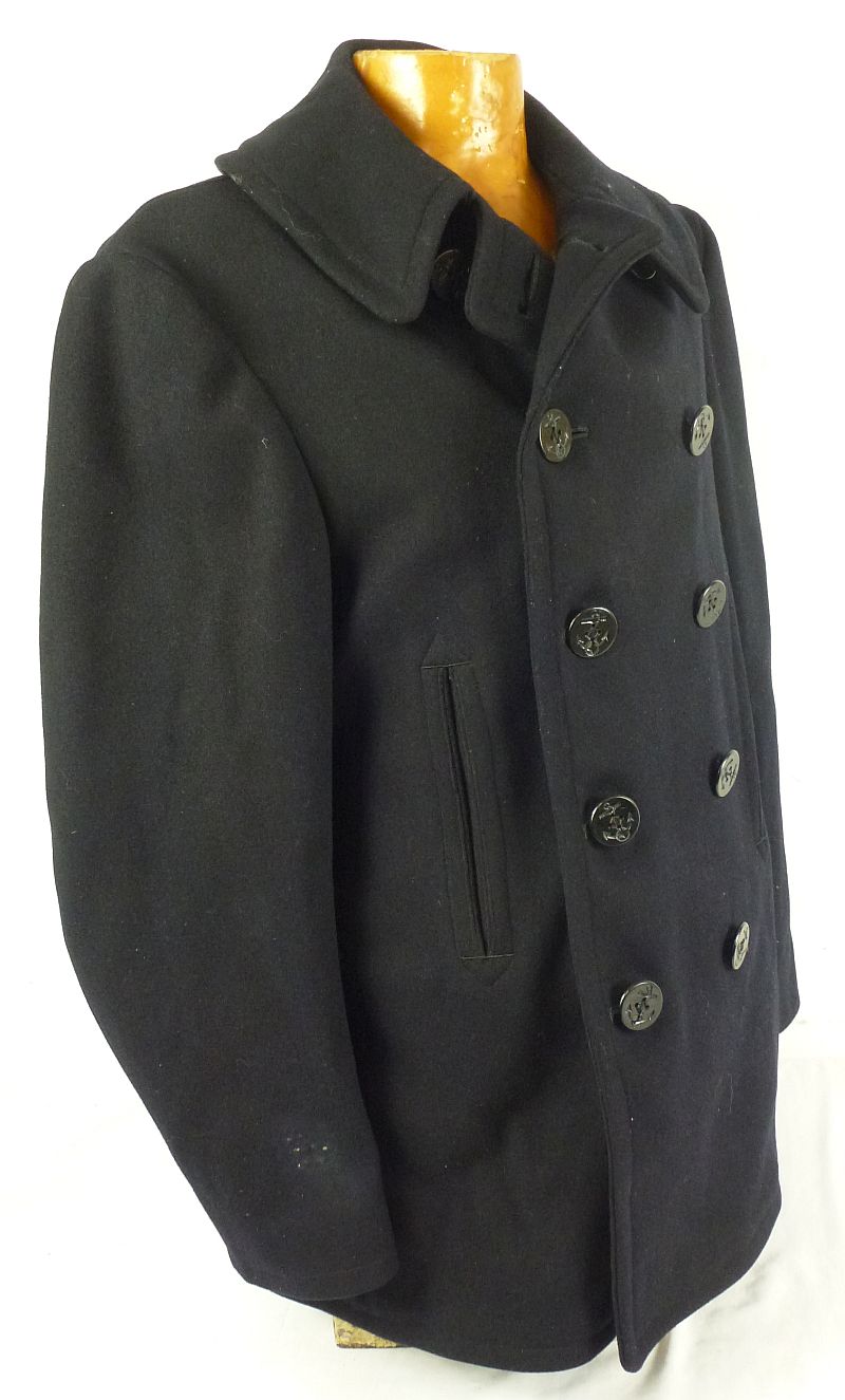 Named WWII Peacoat and Jumper with Extensive Chinese Embroidery of a Crewman of the U.S.S. Nashville - “Yangtze Patrol” - Image 5