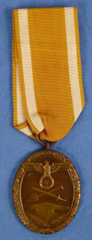 West Wall Medal in Tombac