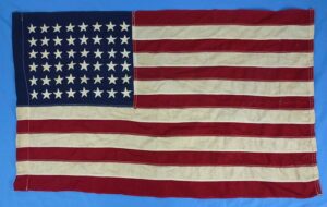 Perfect Size WWII American 48 Star Flag