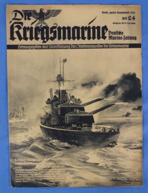 1941 "Die Kriegsmarine" Magazine