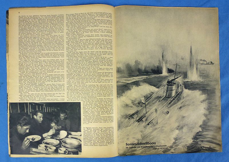 1941 "Die Kriegsmarine" Magazine - Image 3