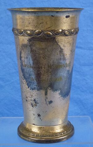 Named 1935 Luftwaffe Marksmanship Award Cup