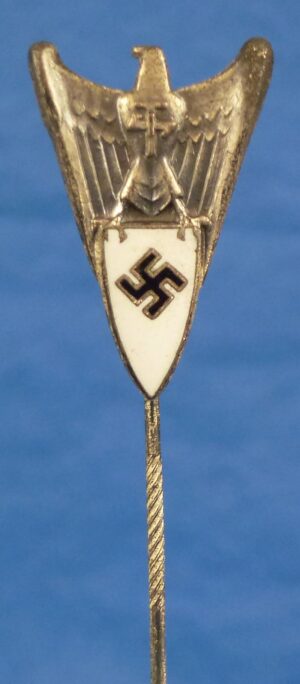 German WW II Aircraft Industry Production Merit Award (Treuewerkabzeichen der Betriebsgemeinschaften der Luftfarht) Stickpin
