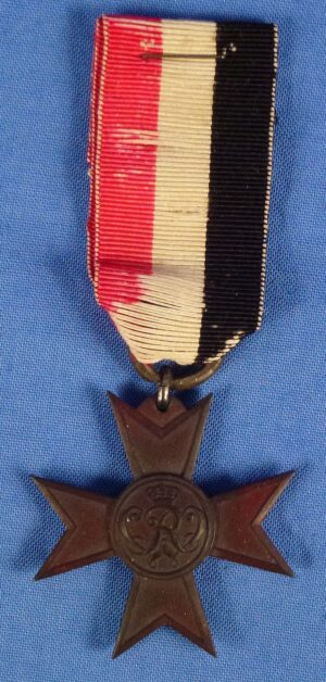 WWI Prussian Merit Cross for War Aid