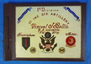 Named Post-WWII First Infantry Division Photograph Album