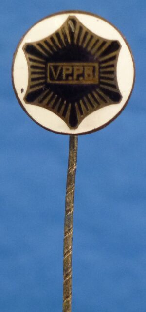 V.P.P.B. Verband Preußischer Polizeibeamten Prussian Police Officer's Association Stickpin