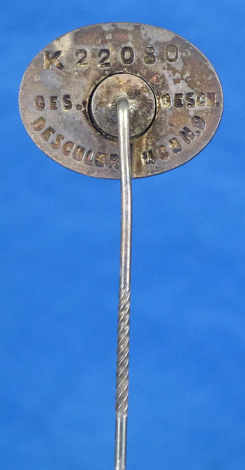 Numbered SS-Förderndes Mitglied (Supporting Member) Stickpin by Deschler - Image 2