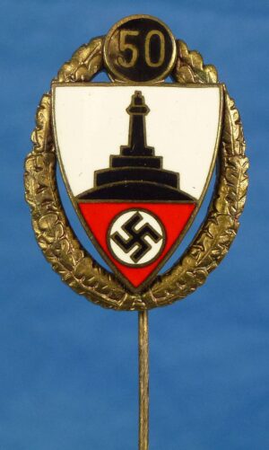 Kyffhäuserbund (NS-RKB) 50 Year Veteran Membership Stickpin