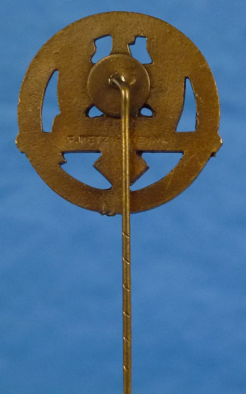 National Socialist Soldiers' Ring (NSR) "Waffenträger des Volkes" Member Stickpin - Image 2