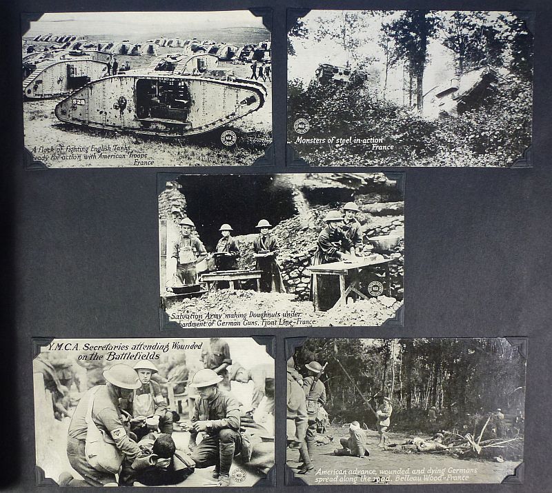 Identified WWI AEF Soldier's Photograph Album - Image 11