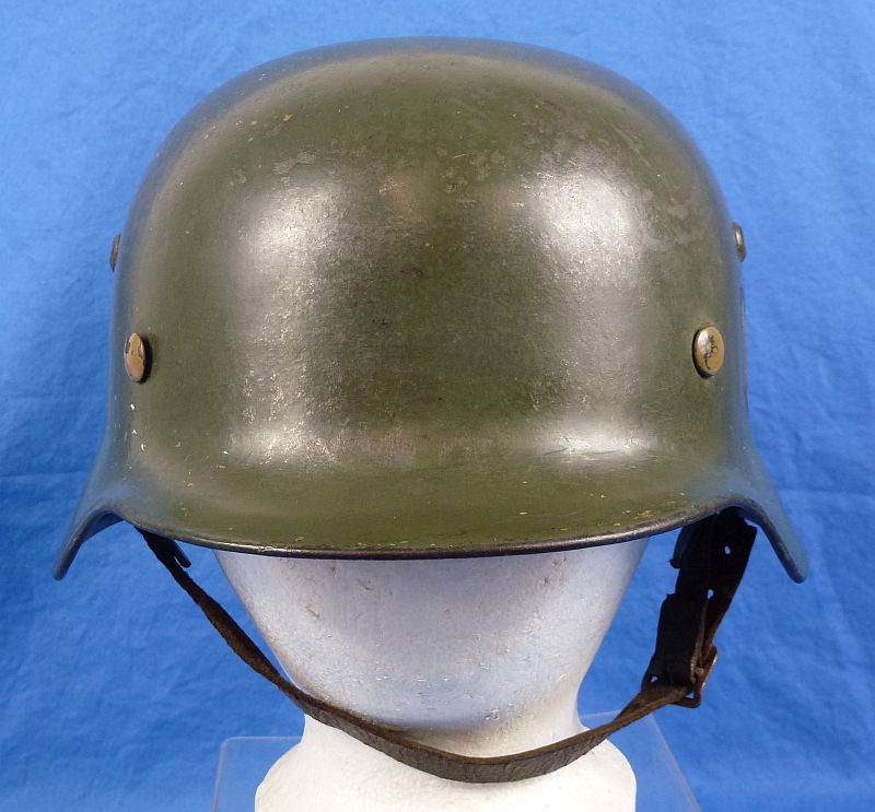 Single Decal Army M35 Helmet with Period Overpaint by Sachsishe Emaillerwerke - Image 2