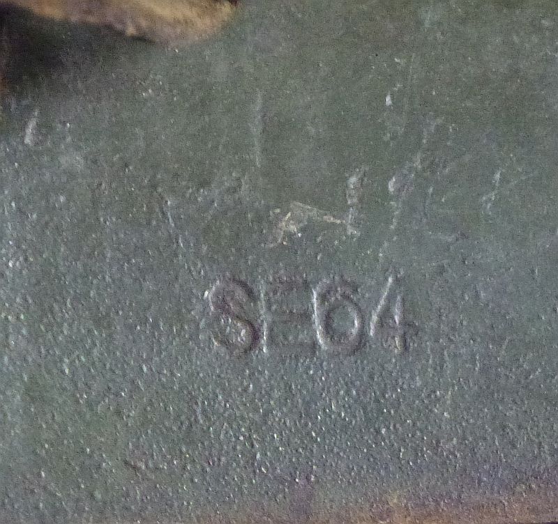 Single Decal Army M35 Helmet with Period Overpaint by Sachsishe Emaillerwerke - Image 10
