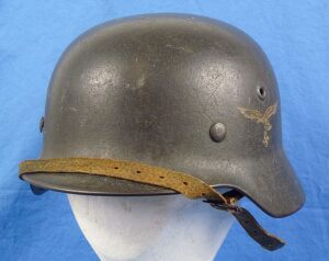 Named Single Decal Luftwaffe M40 Combat Helmet by Eisenhuttenwerk