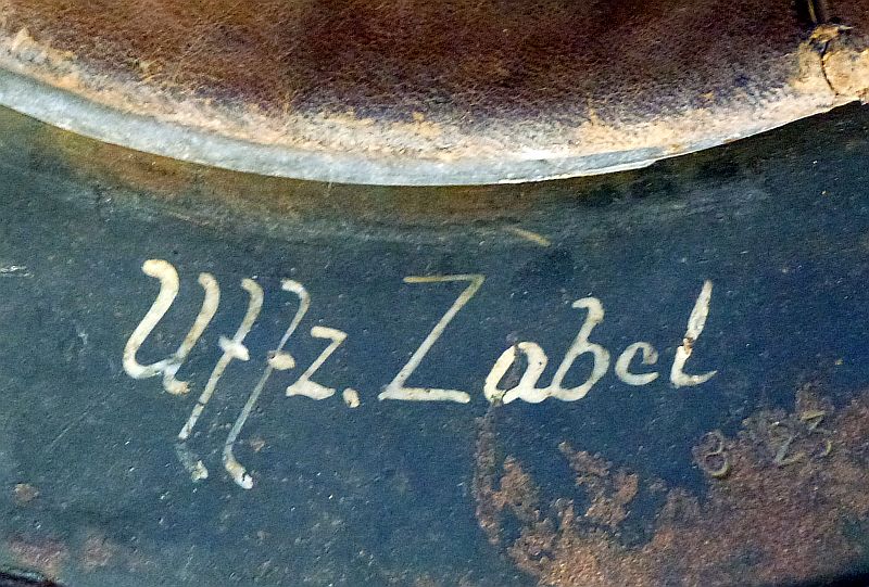 Named Single Decal Army M40 Helmet by Sachsishe Emaillerwerke - Image 8