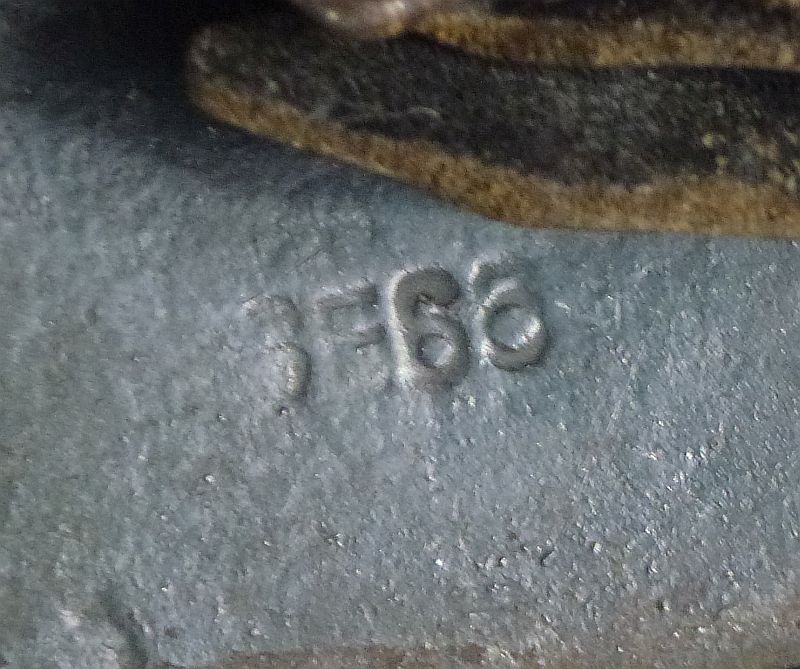 Named Single Decal Army M40 Helmet by Sachsishe Emaillerwerke - Image 9