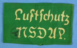 Luftschutz NSDAP Armband