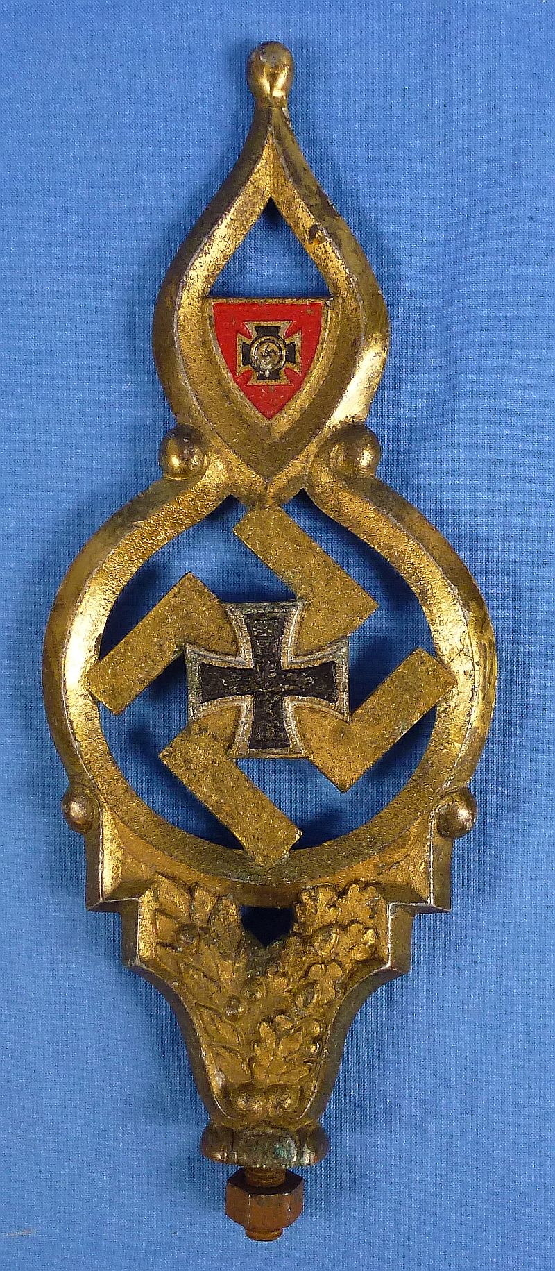 NSRKB Nationalsozialistische Reichskriegerbund Flag Pole Finial - Image 2