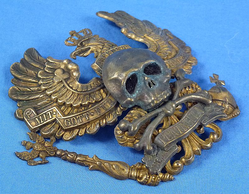 Imperial Brunswick Infantry Regiment 92 Pickelhaube Helmet Front Plate - Image 2