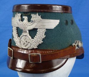 Third Reich Police Gendarmerie NCO Shako by Erel