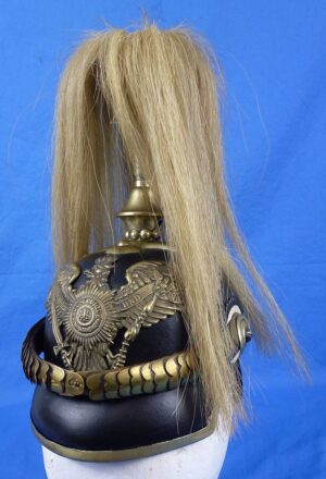 Imperial Prussian Model 1871 Garde Pickelhaube with Parade Plume