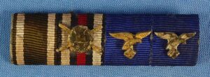 WWI / WWII Luftwaffe Four Place Ribbon Bar