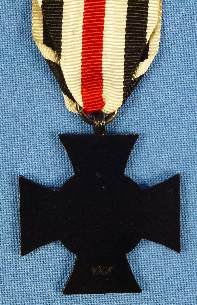 WWI Next of Kin Hindenburg Front Fighter Honor Cross by C.E. Junker - Image 2