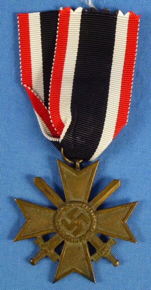 1939 War Merit Cross Second Class with Swords in Tombac