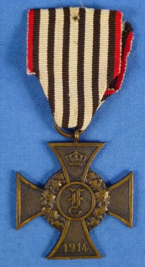 WWI Duchy of Anhalt Friedrich Cross