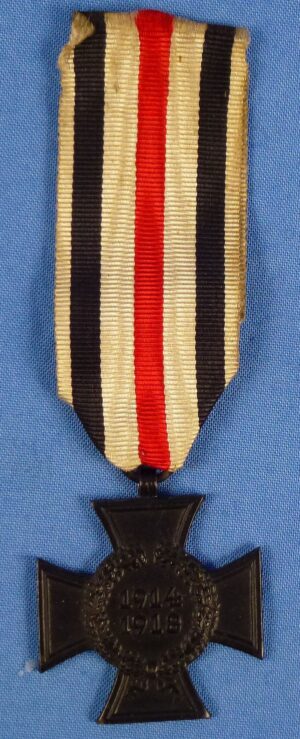 WWI Next of Kin Hindenburg Front Fighter Honor Cross