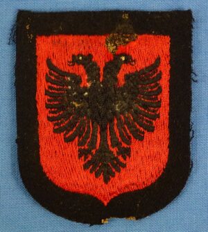 Waffen SS Albanian Volunteer Sleeve Shield