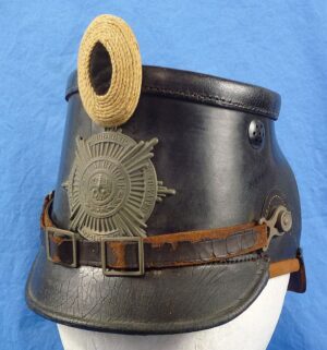 1916 Dated Imperial Prussian Garde-Jäger EM/NCO Shako