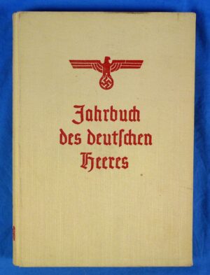 1939 Jahrbuch des Deutschen Heeres (Yearbook of the German Army)