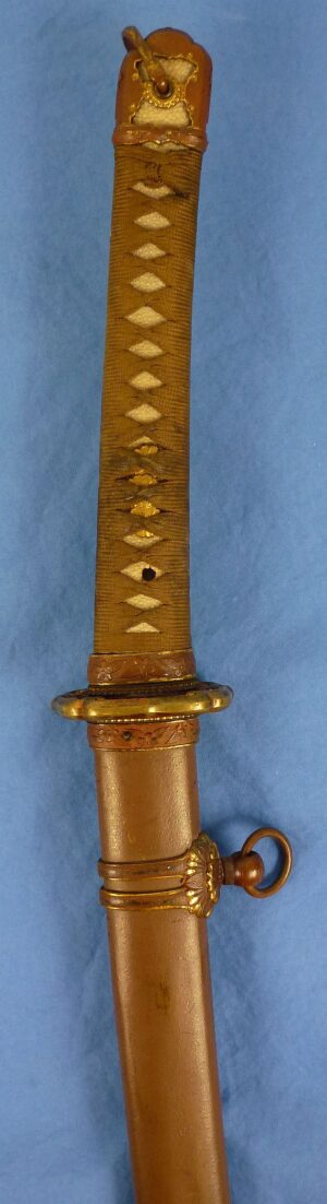 Signed WWII Shin Gunto Japanese Army Officer Sword