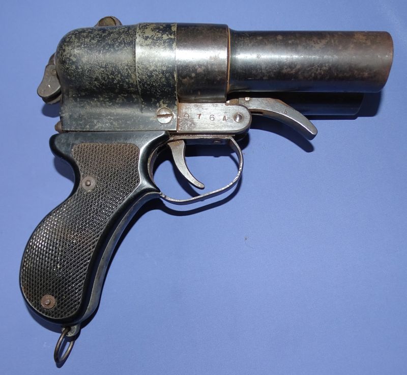 WWII Type 90 Japanese Navy 28 mm Double Barrel Flare Gun - Image 8