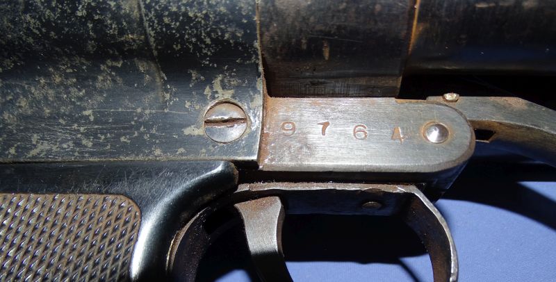 WWII Type 90 Japanese Navy 28 mm Double Barrel Flare Gun - Image 7